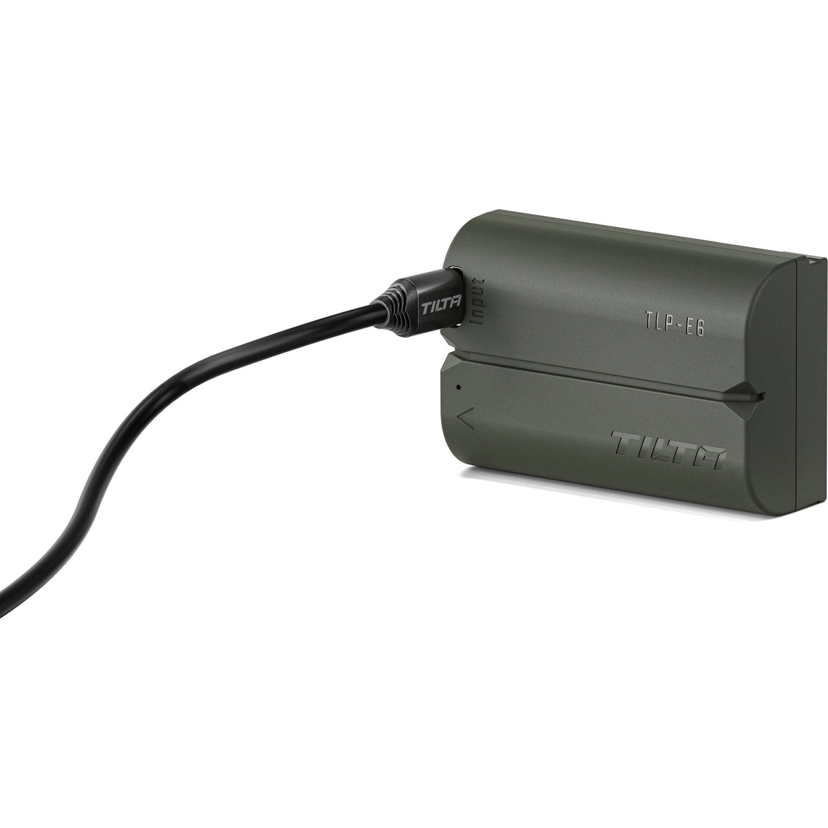 Batería Tilta LP-E6P USB-C (2400mAh, Green) - puertos y conexiones