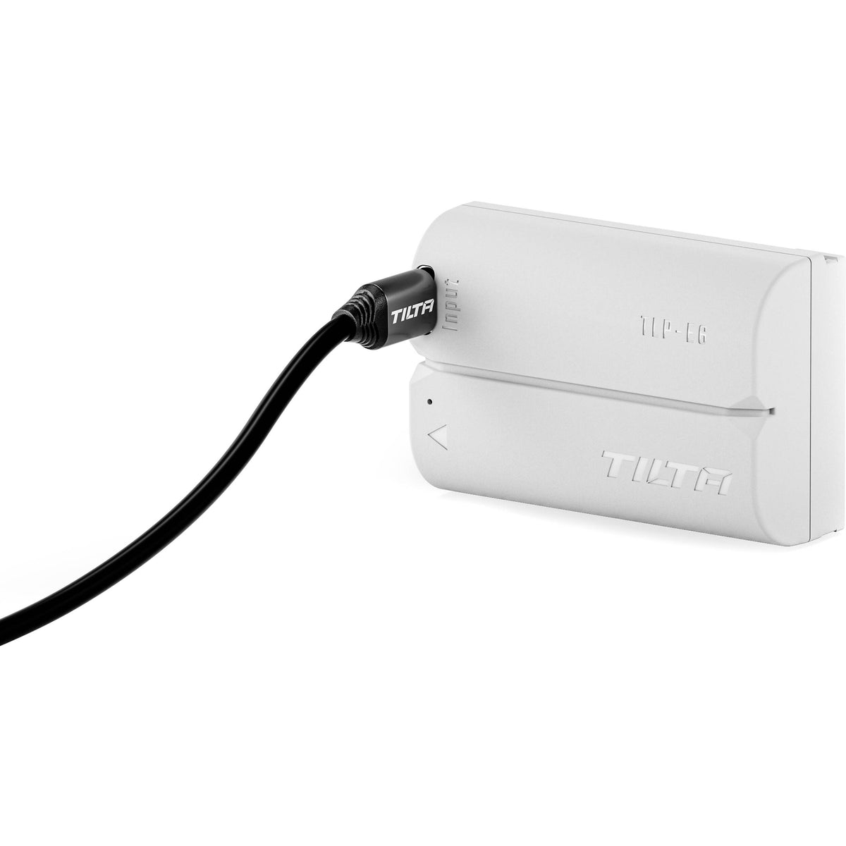 Batería Tilta LP-E6P USB-C (2400mAh, Off-Blanco) - detalle