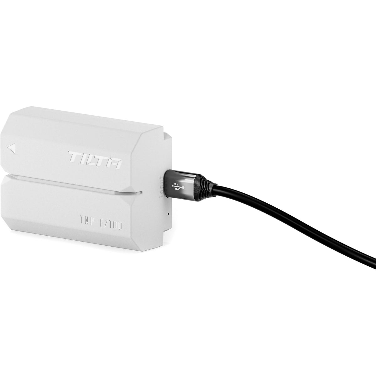Batería Tilta NP-FZ100 USB-C (2400mAh, Off Blanco) - puertos y conexiones