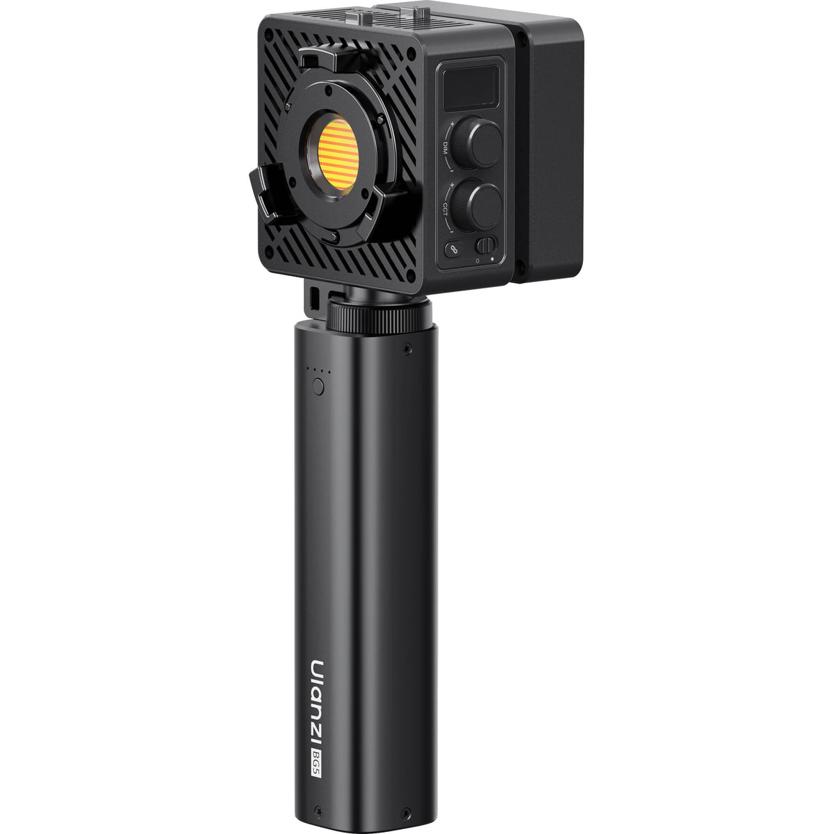 Batería Ulanzi BG5 Handheld de empuñadura - en uso