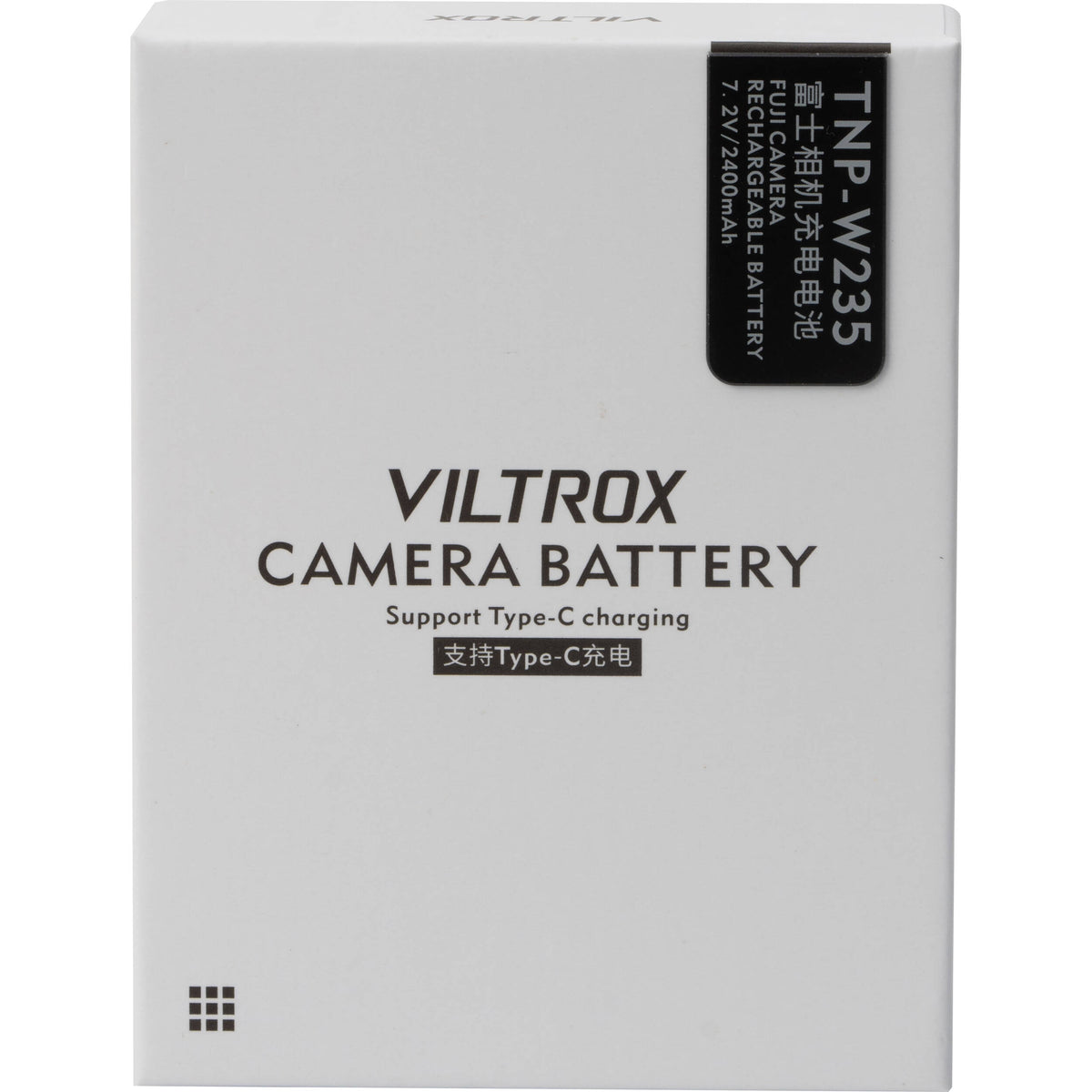 Batería Viltrox NP-W235 Camera (Blanco) - detalle