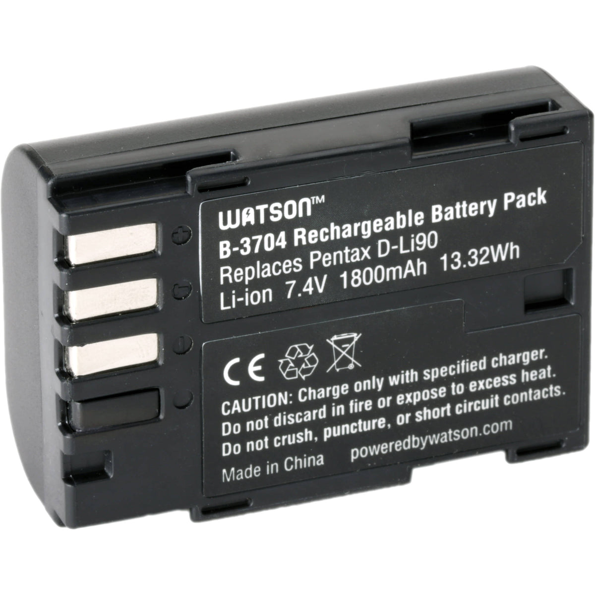 Batería Watson D-Li90 (7.4V, 1800mAh) - vista principal
