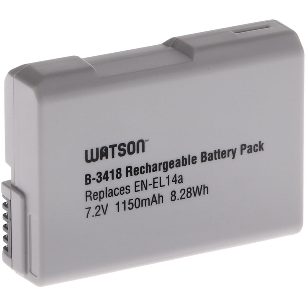 Batería Watson EN-EL14A (7.2V, 1150mAh) - vista principal