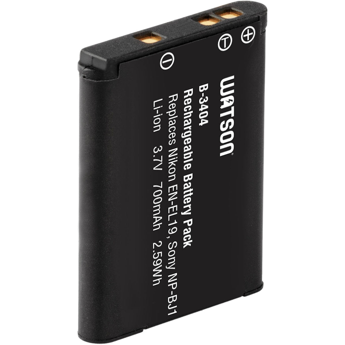 Batería Watson EN-EL19 / NP-BJ1 (3.7V, 700mAh) - vista principal