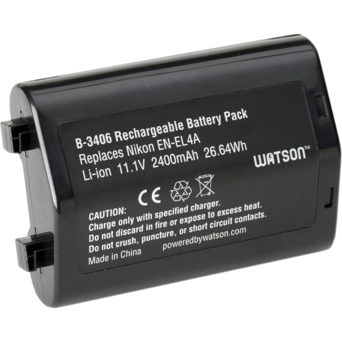Batería Watson EN-EL4A (11.1V, 2400mAh) - vista principal