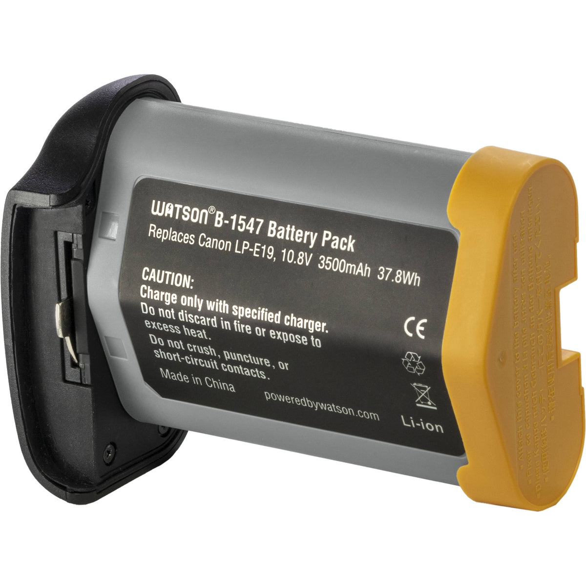 Batería Watson LP-E19 (10.8V, 3500mAh) - vista frontal