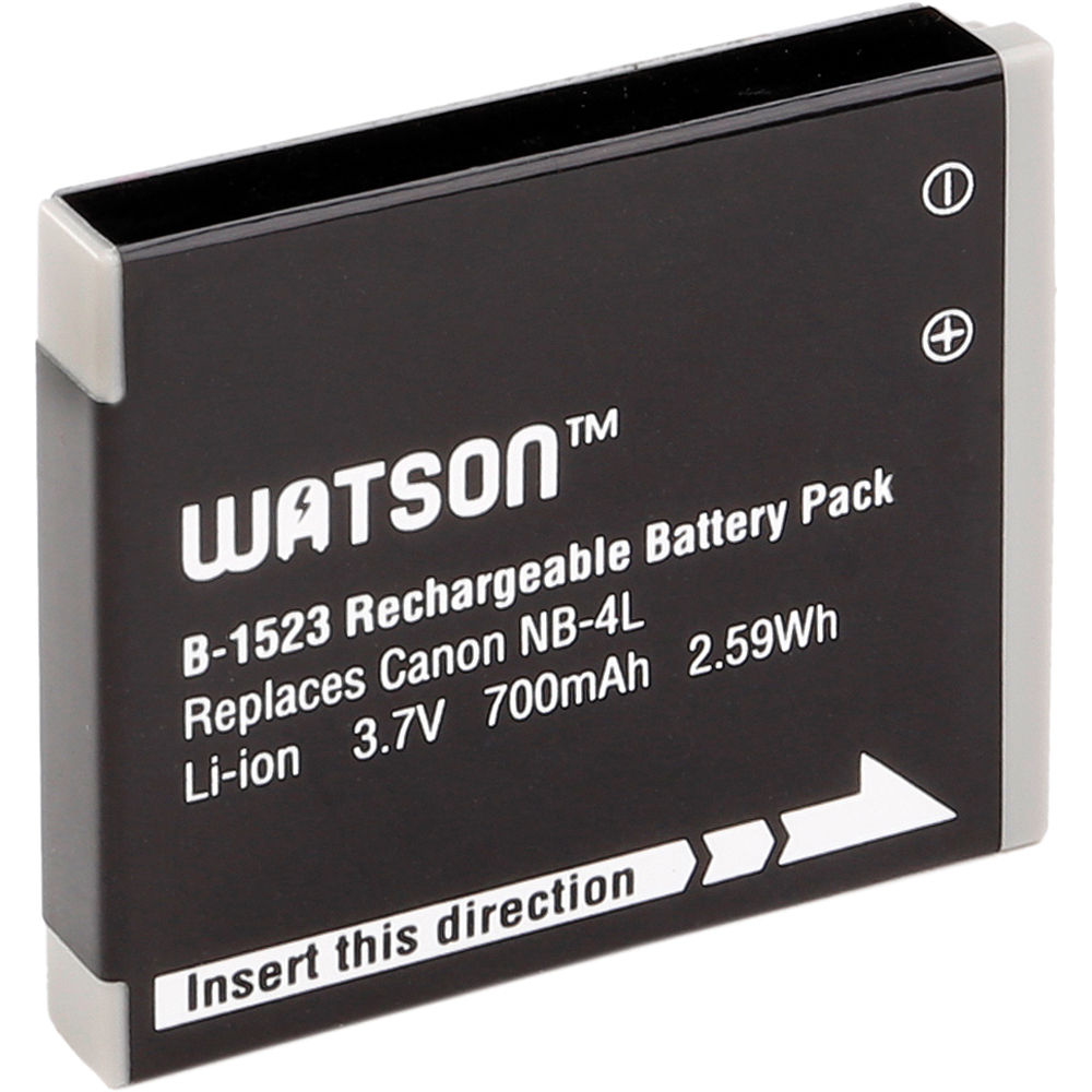 Batería Watson NB-4L (3.7V, 700mAh) - vista principal