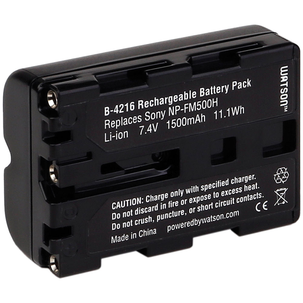 Batería Watson NP-FM500H (7.4V, 1500mAh) - vista principal