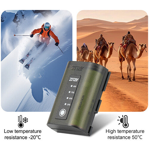 Batería ZITAY LP-E6 (8.4V, 2040mAh) - detalle