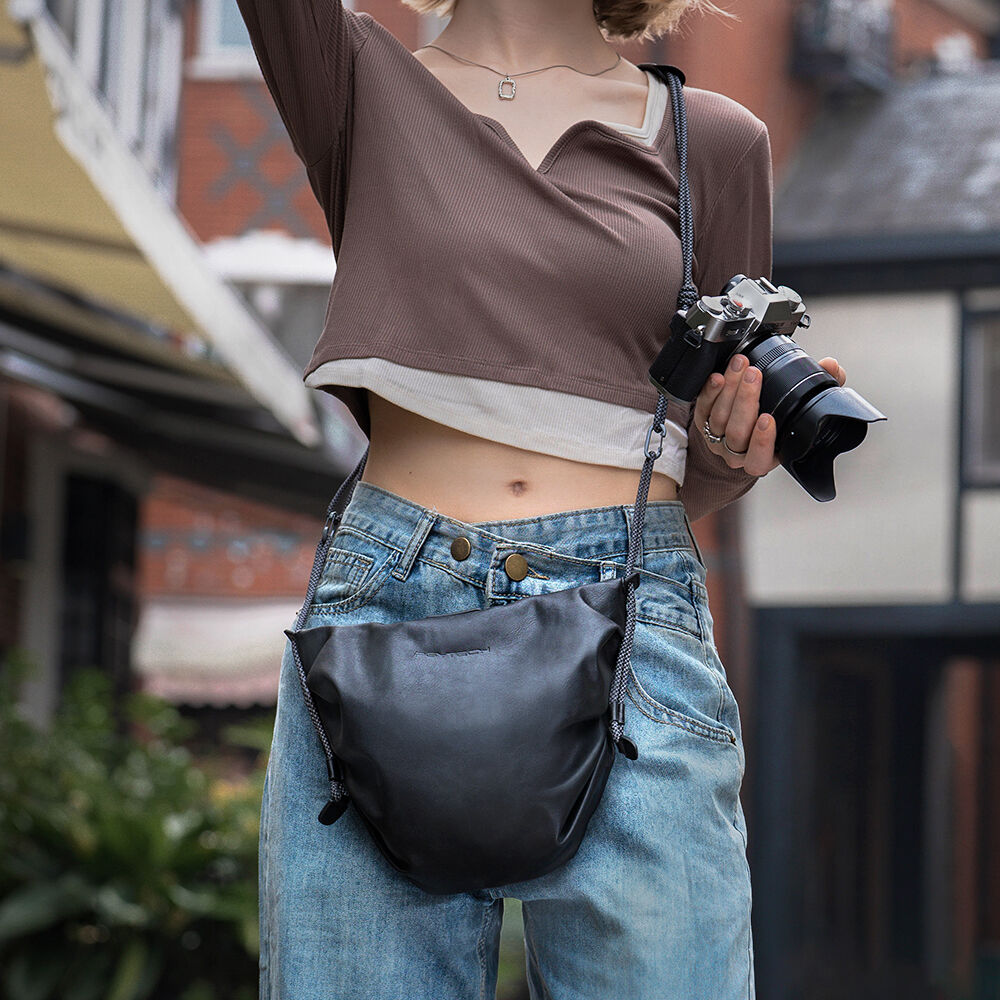 Bolso Bandolera PGYTECH OneGo Cloud (Midnight, Mediano) - vista trasera