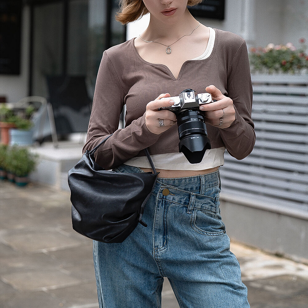 Bolso Bandolera PGYTECH OneGo Cloud (Midnight, Mediano) - vista lateral