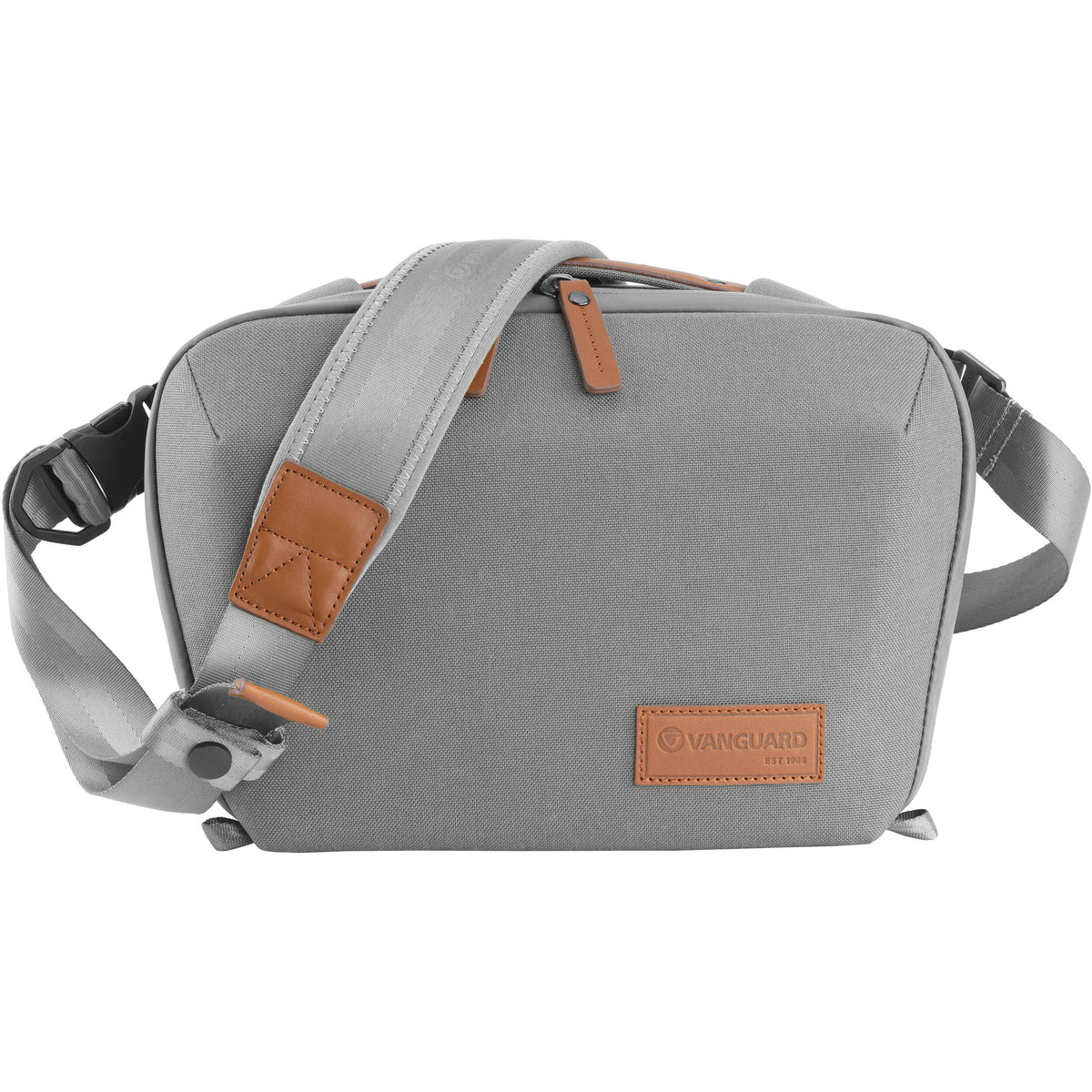 Bolso Bandolera Vanguard Veo City CB24 Crossbody (Gris, Chico) - vista trasera