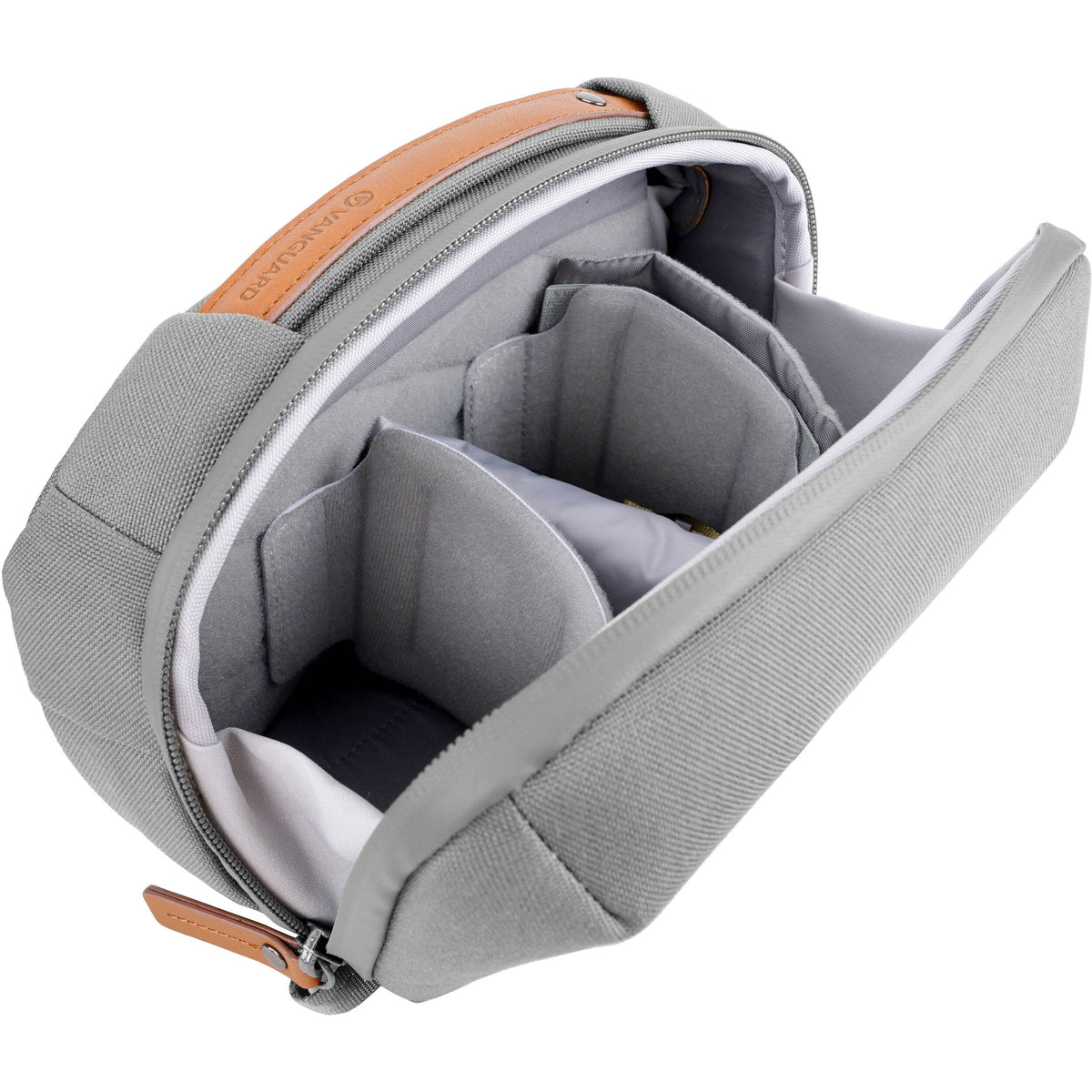 Bolso Bandolera Vanguard Veo City CB24 Crossbody (Gris, Chico) - contenido de la caja