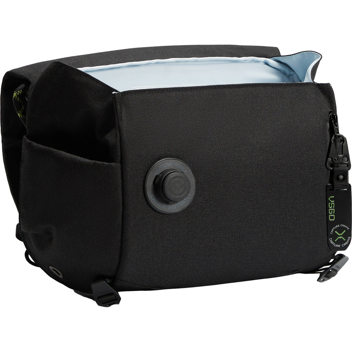 Bolso Bandolera VSGO Snipe Casual Travel (Negro, 6L) - vista frontal