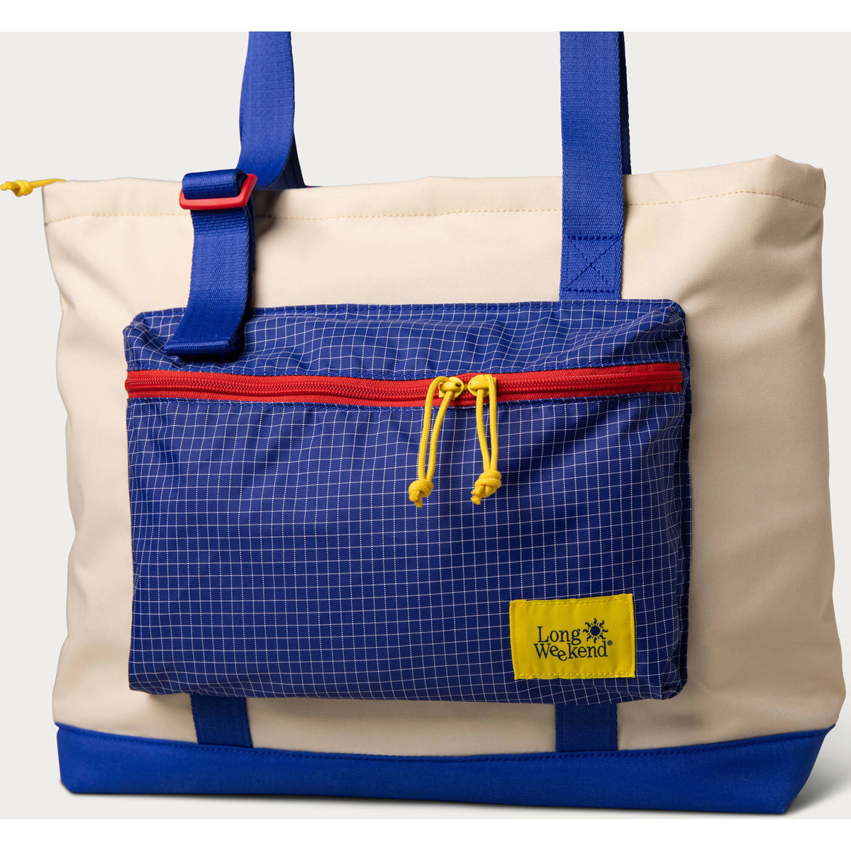 Bolso Long Weekend Beacon (Creme Multi, 18L) - vista trasera