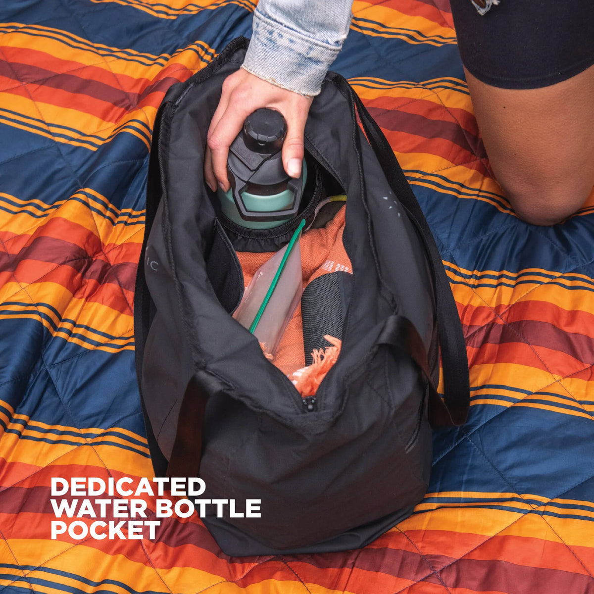 Bolso Nomatic Navigator Collapsible (28L, Negro) - contenido de la caja