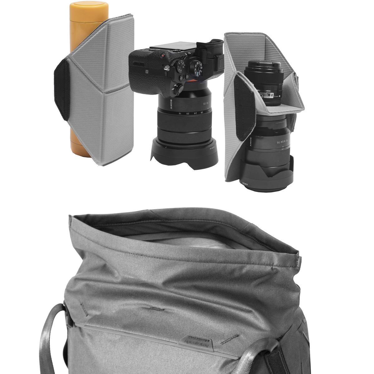 Bolso Peak Design Everyday (Negro) - vista lateral