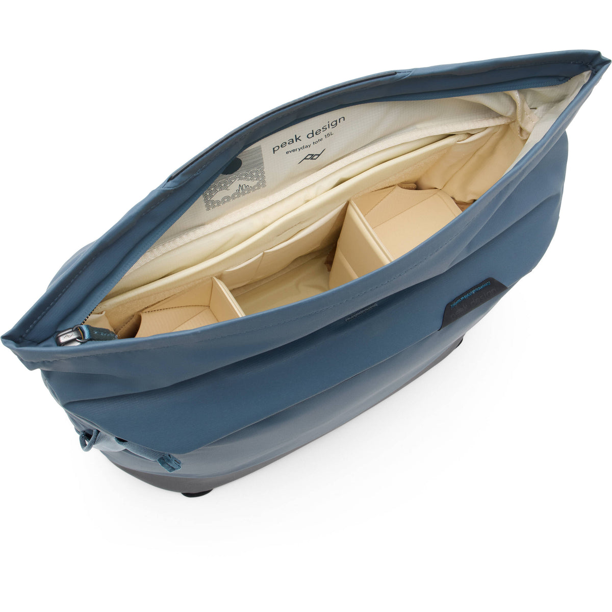 Bolso Peak Design Everyday (Ocean Azul) - vista frontal