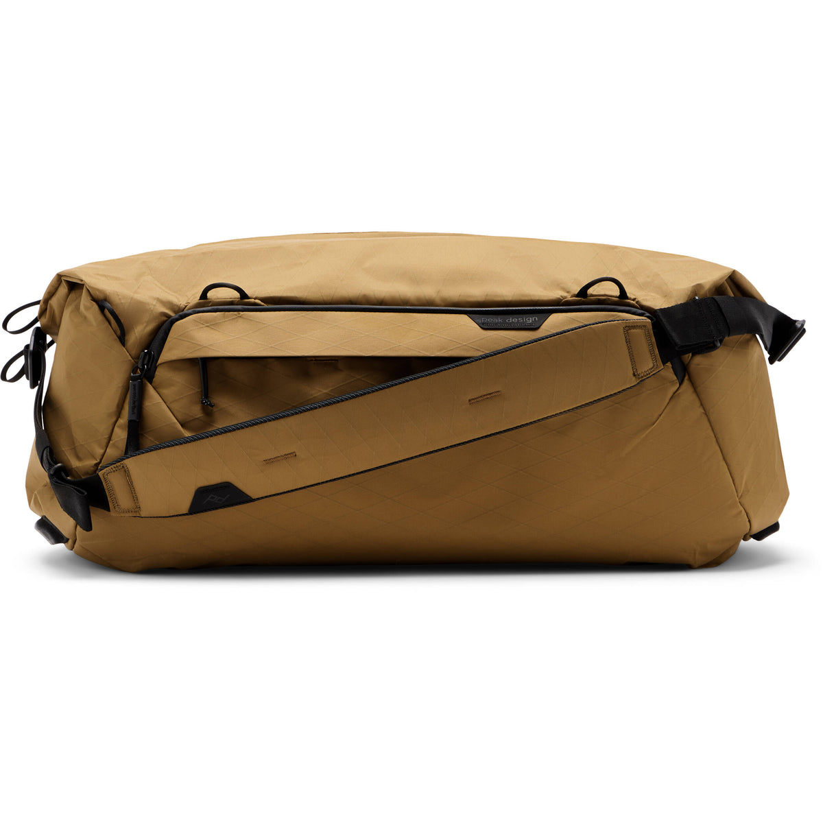 Bolso Peak Design Travel Duffel (Coyote, 35L) - vista lateral