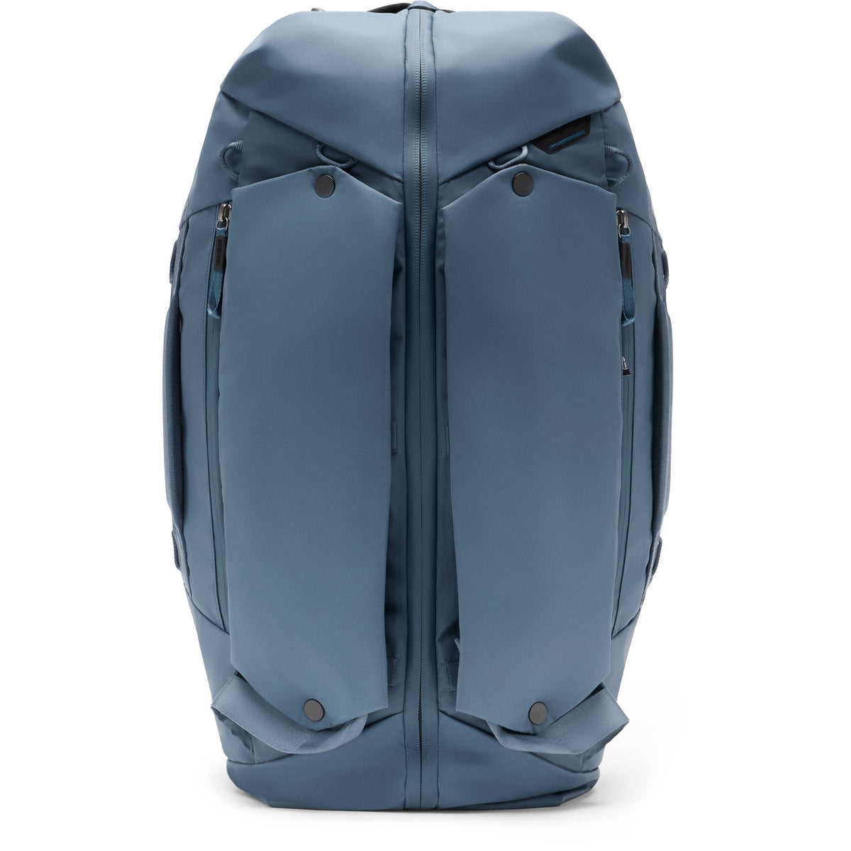 Bolso Peak Design Travel Duffelpack (Azul Océano, 65L) - vista lateral