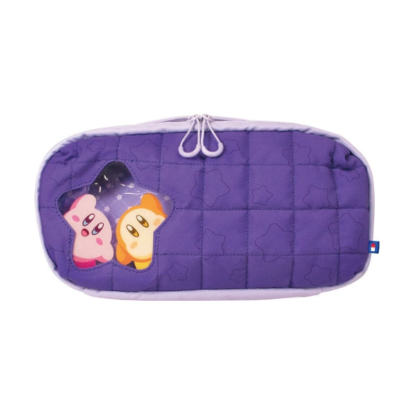 bolso-protector-hori-puff-pouch-kirby-&-waddle-dee-acolchado-con-cierre-para-nintendo-switch-2-switch-y-oled-morado