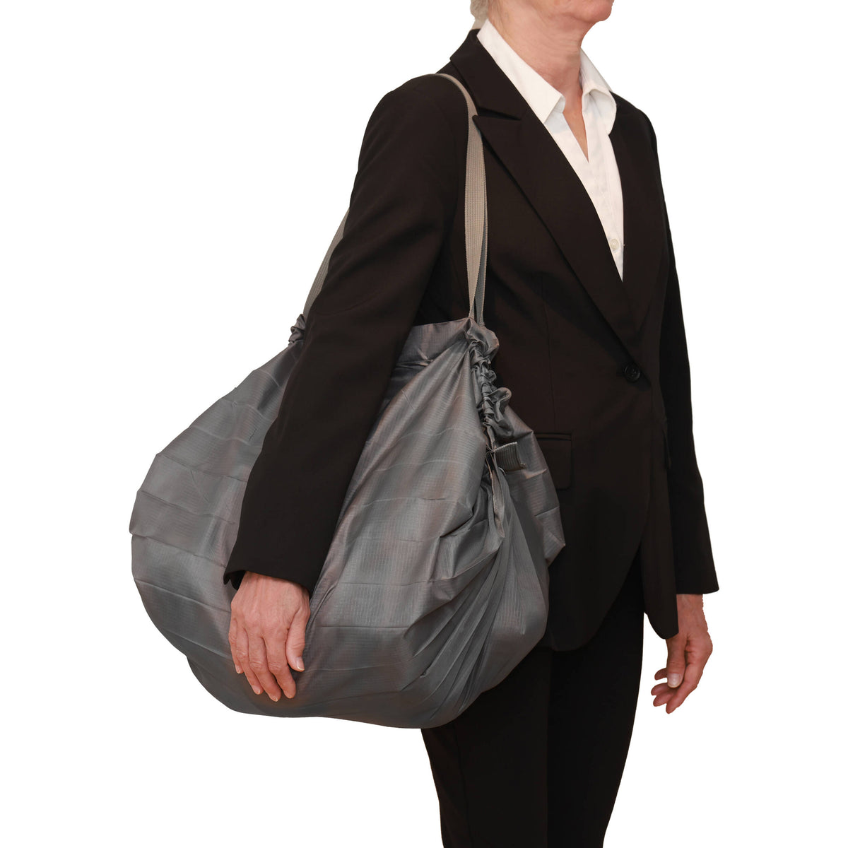 Bolso Ruggard Rollup (Gris, 36L) - vista frontal