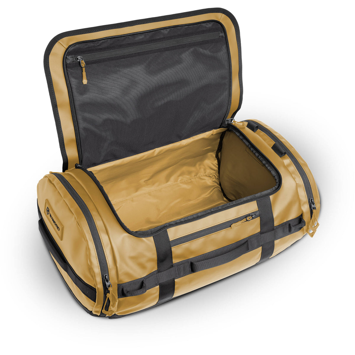 Bolso WANDRD CARRYALL Duffel (Amarillo Dallol, 40L) - vista frontal