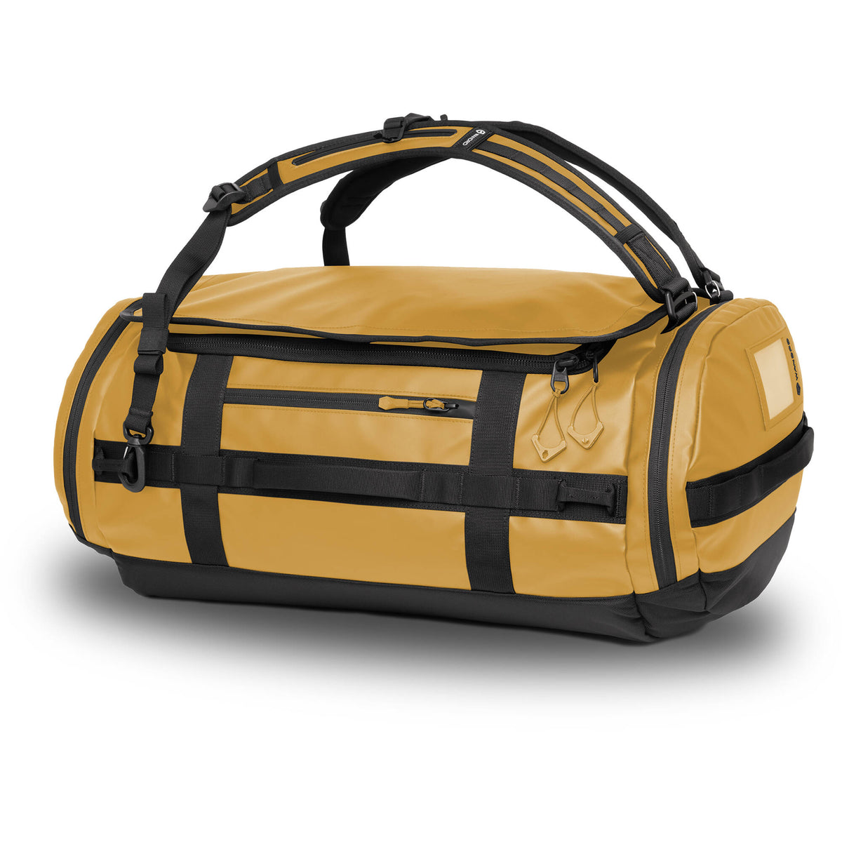 Bolso WANDRD CARRYALL Duffel (Amarillo Dallol, 40L) - vista trasera
