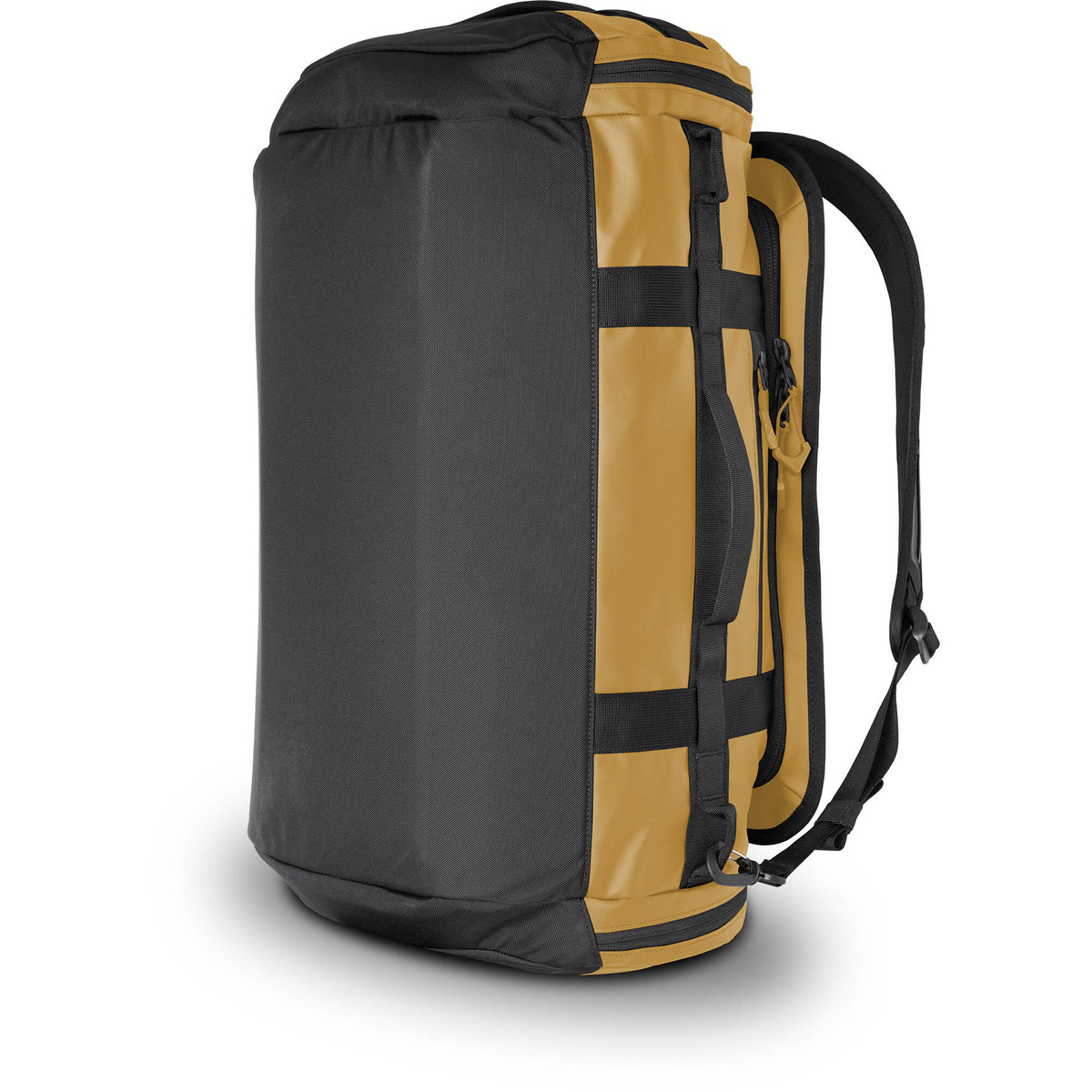 Bolso WANDRD CARRYALL Duffel (Amarillo Dallol, 40L) - puertos y conexiones