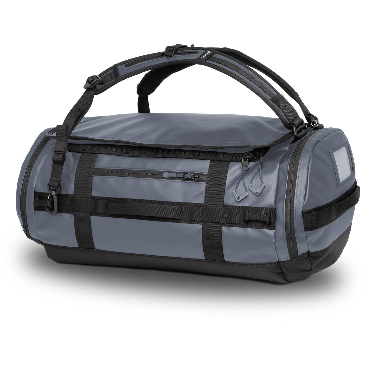 Bolso WANDRD CARRYALL Duffel (Azul Aegean, 60L) - vista trasera