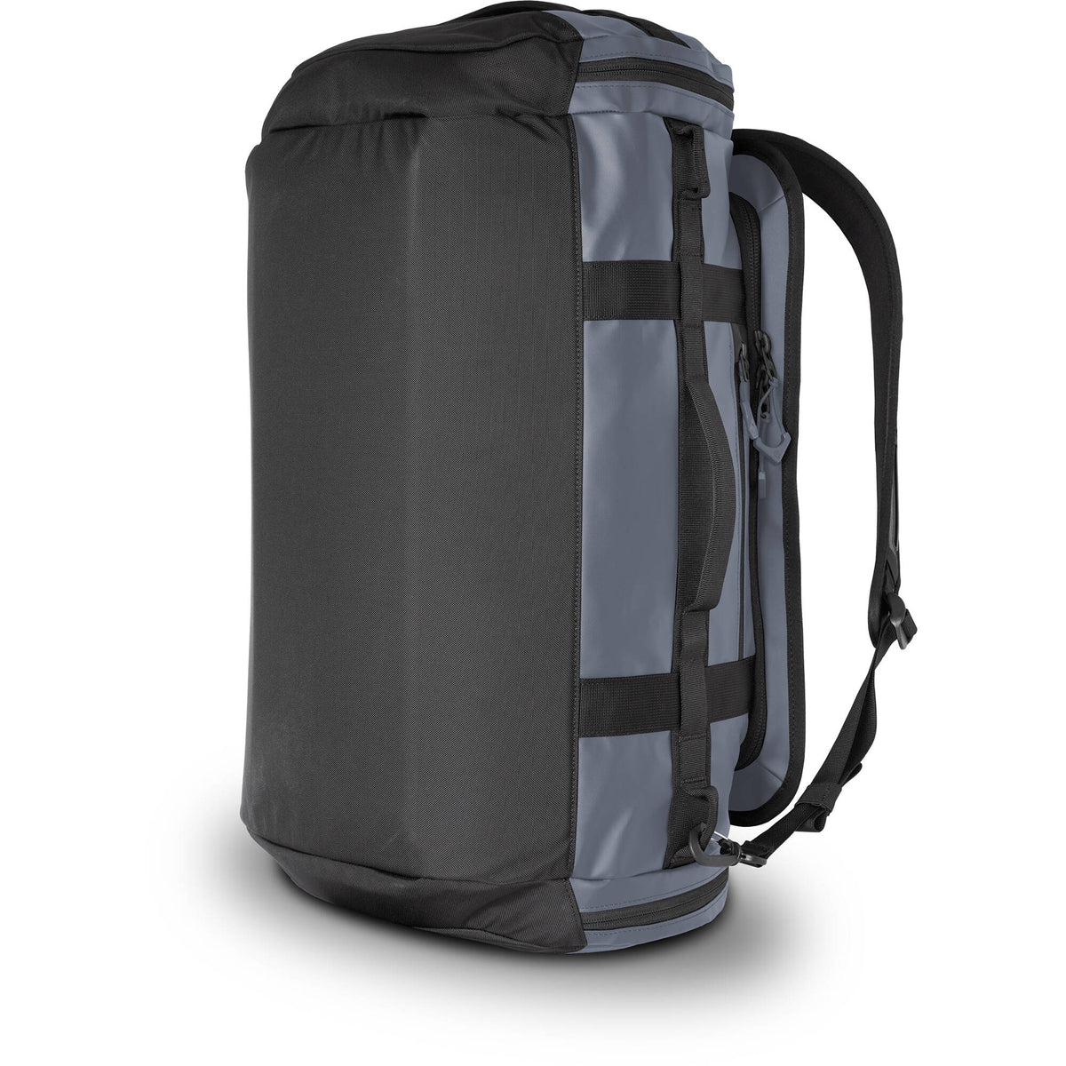 Bolso WANDRD CARRYALL Duffel (Azul Aegean, 60L) - puertos y conexiones