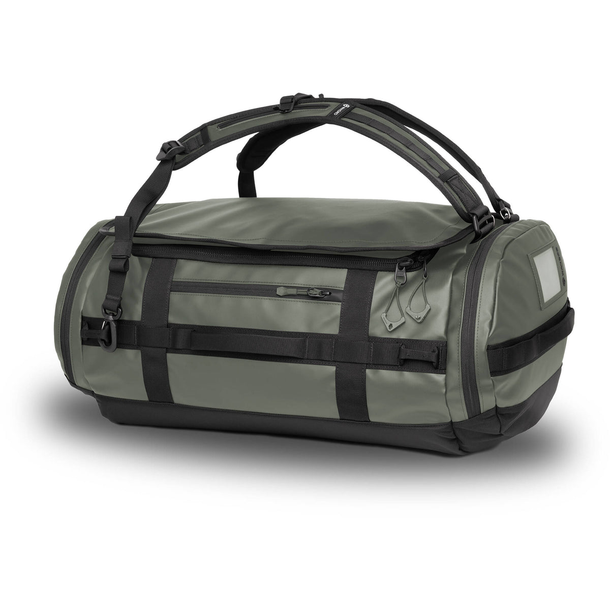 Bolso WANDRD CARRYALL Duffel (Verde Wasatch, 30L) - vista trasera
