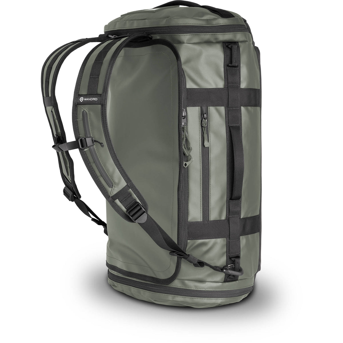 Bolso WANDRD CARRYALL Duffel (Verde Wasatch, 30L) - vista lateral
