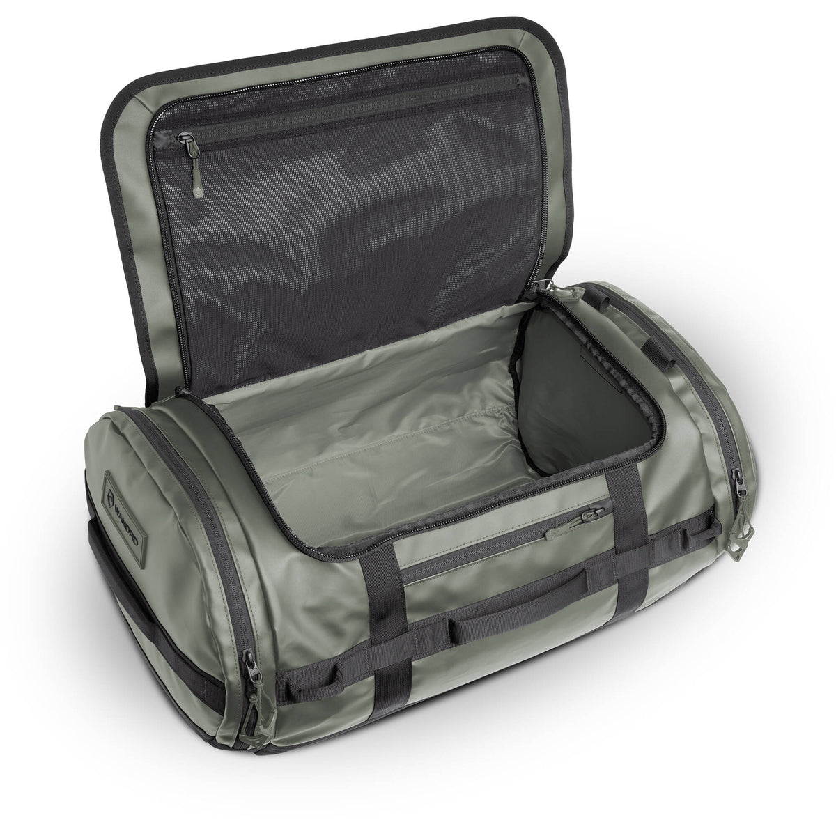 Bolso WANDRD CARRYALL Duffel (Verde Wasatch, 60L) - vista frontal