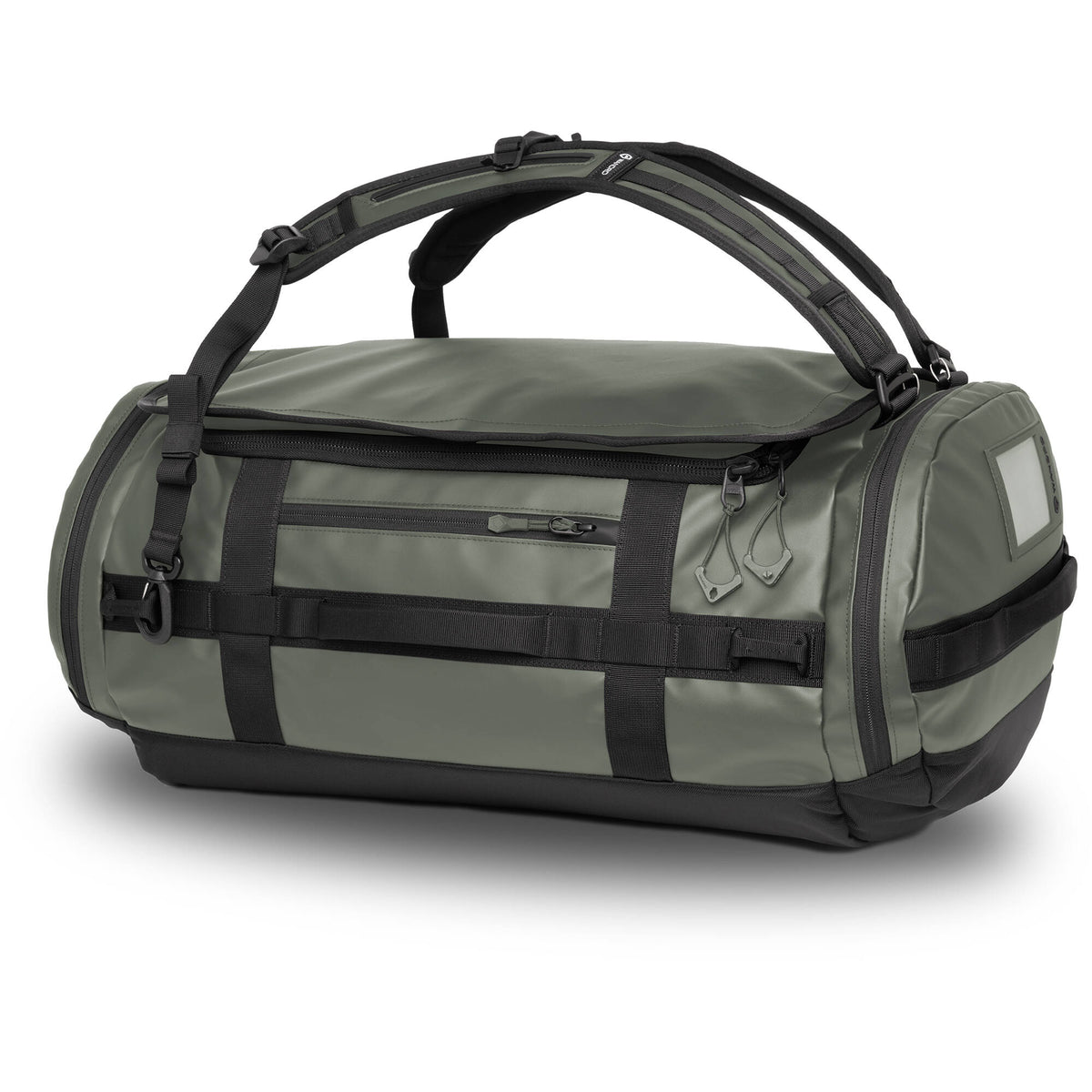 Bolso WANDRD CARRYALL Duffel (Verde Wasatch, 60L) - vista trasera