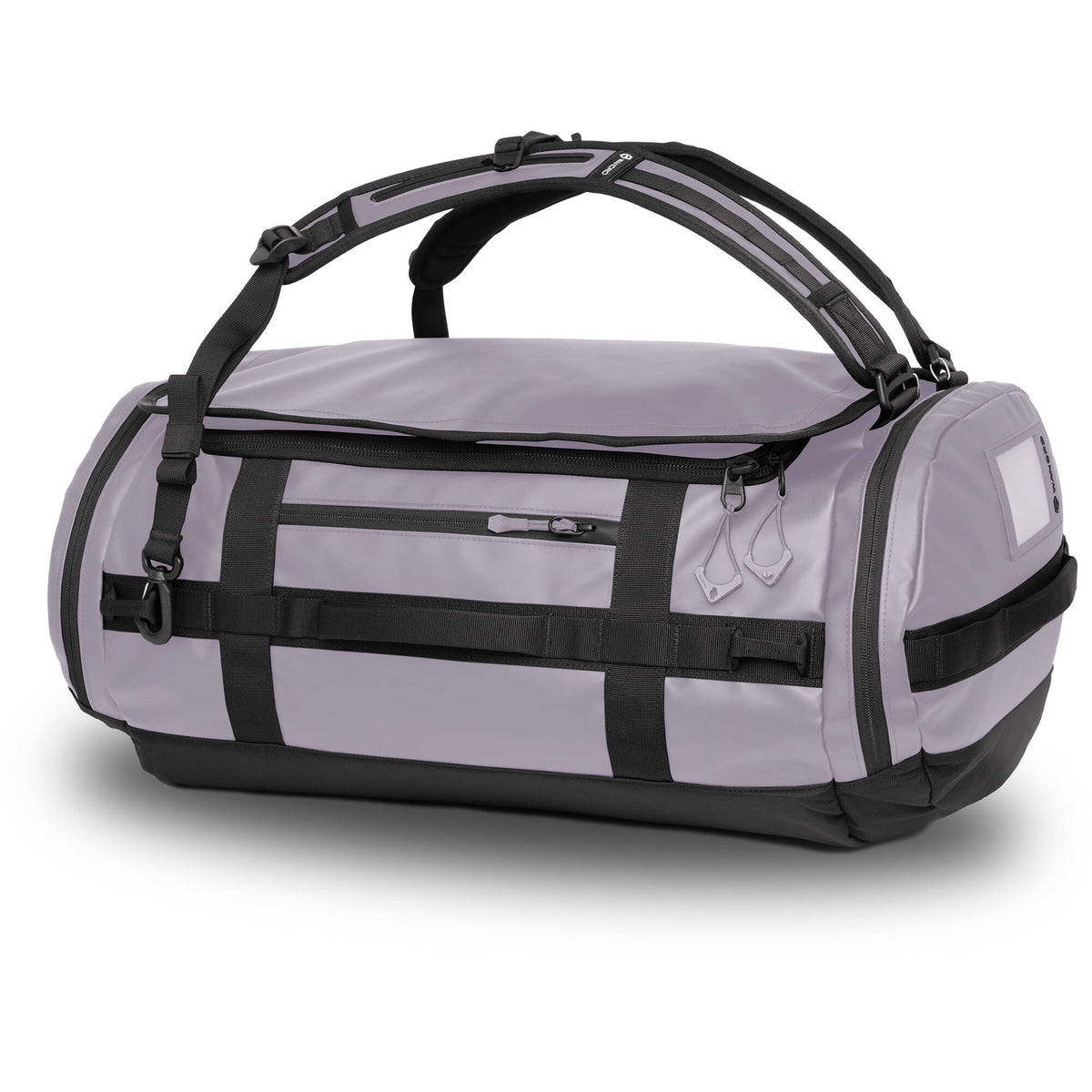 Bolso WANDRD CARRYALL Duffel (Violeta Uyuni, 60L) - vista trasera