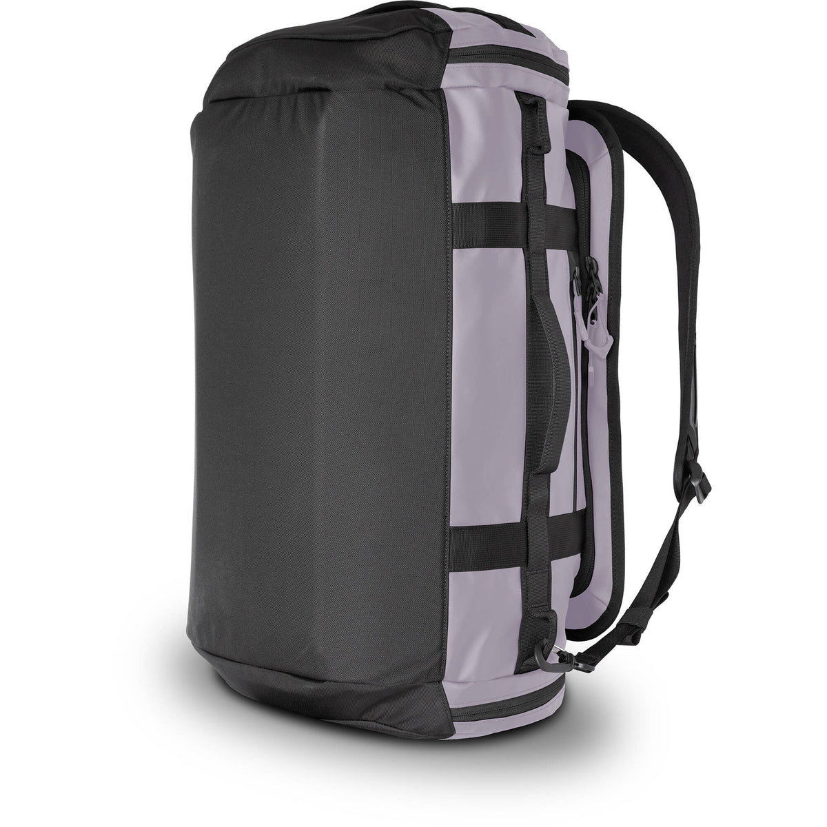 Bolso WANDRD CARRYALL Duffel (Violeta Uyuni, 60L) - puertos y conexiones