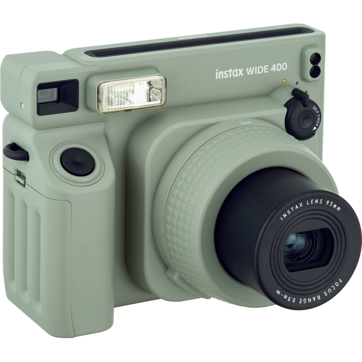 Cámara Analógica Fujifilm instax WIDE 400 (Verde) - vista lateral