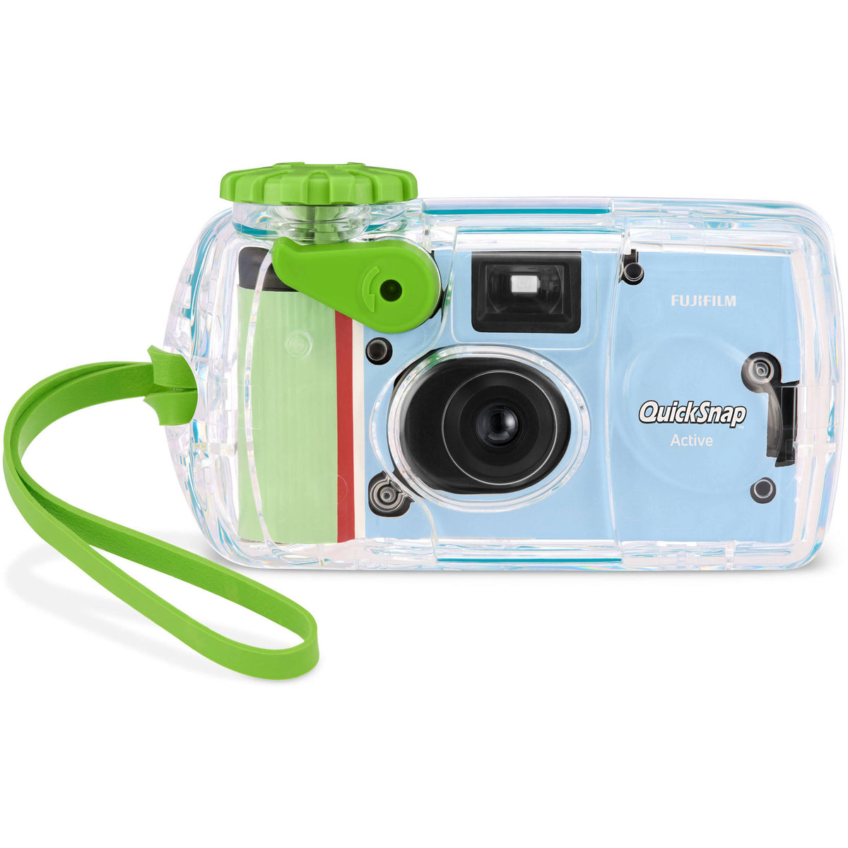 Cámara Analógica Fujifilm QuickSnap Waterproof 800 (27 Exposiciones) - vista lateral