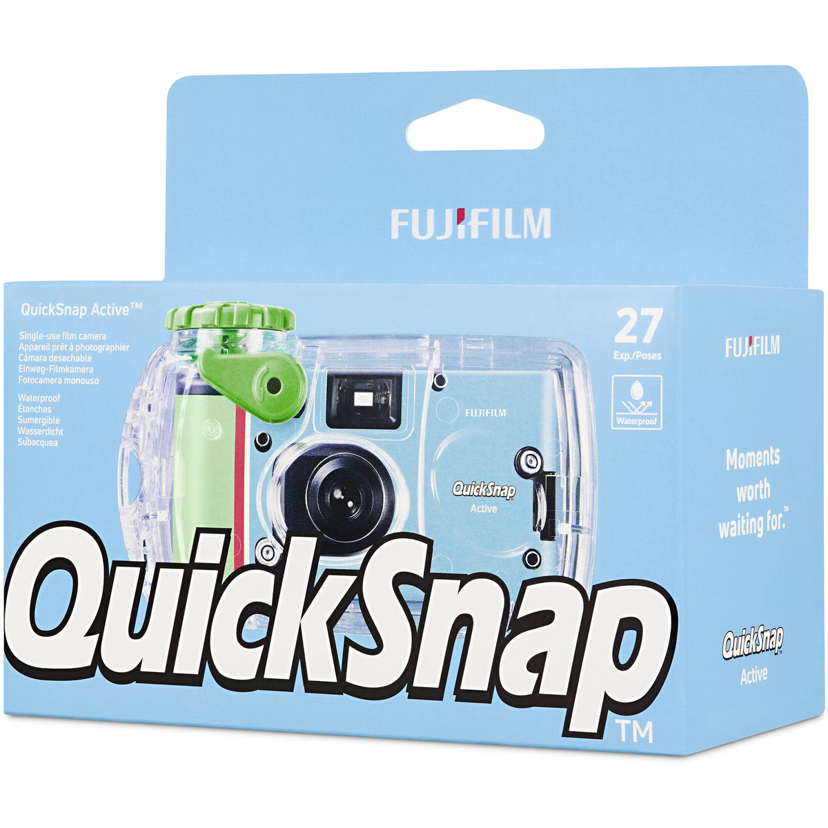 Cámara Analógica Fujifilm QuickSnap Waterproof 800 (27 Exposiciones) - puertos y conexiones