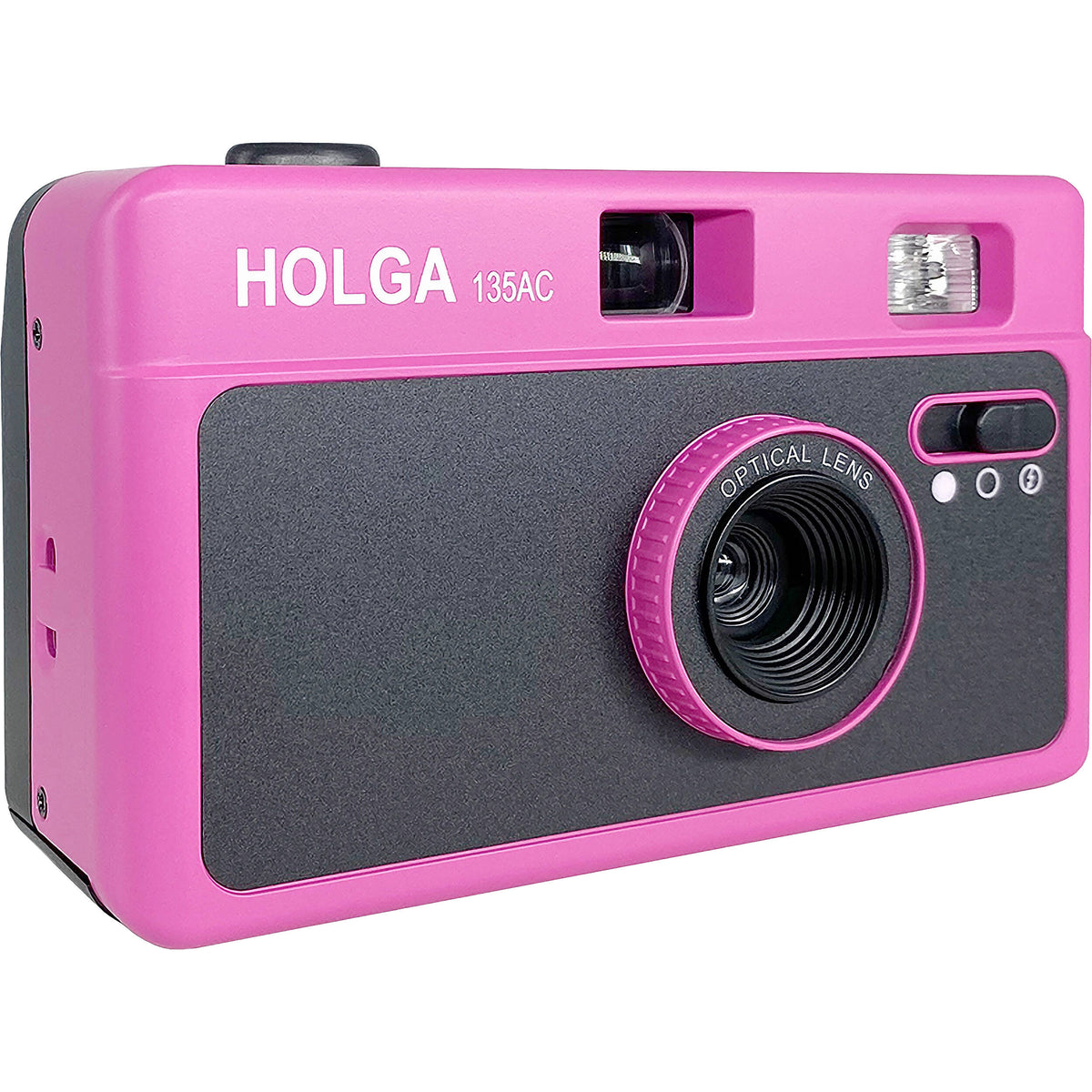 Cámara Analógica Holga 135AC (Rosa Fuerte) - vista principal
