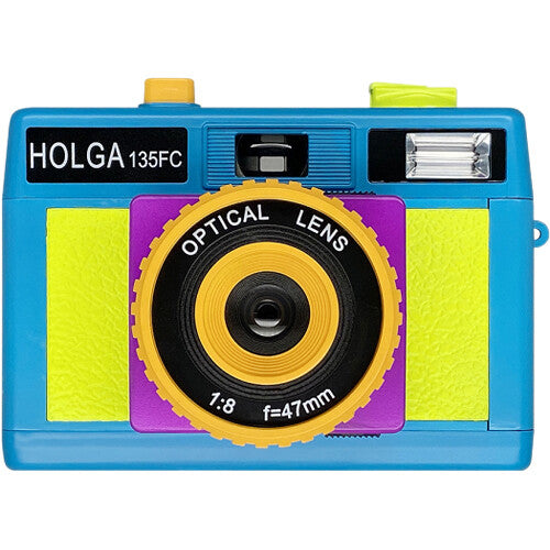 Cámara Analógica Holga 135FC con Flash (Retro Neon) - vista frontal