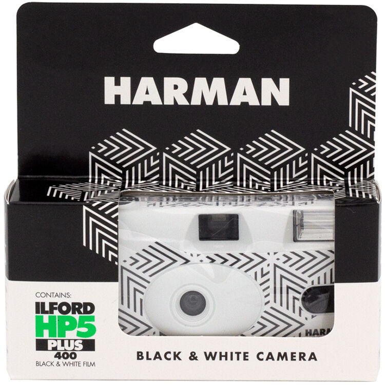 Cámara Analógica Ilford HP5 Plus Blanco y Negro (Rollo de 35 mm, 27 Exposiciones) - vista trasera