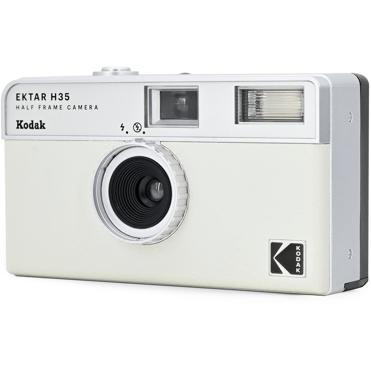 Cámara Analógica Kodak Ektar H35 (Blanco Roto) - en uso