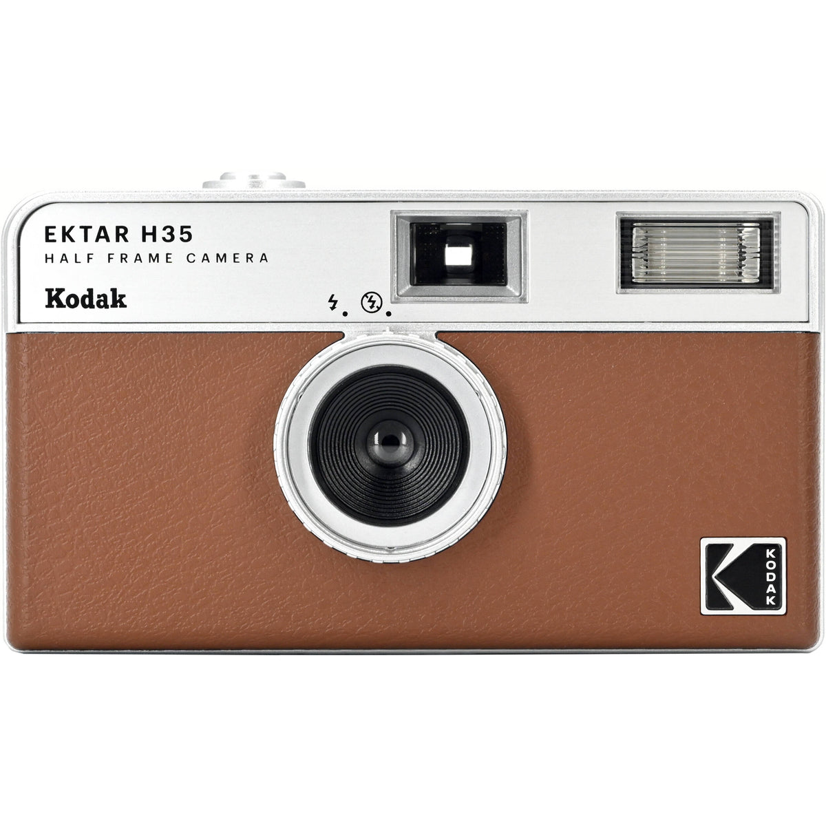 Cámara Analógica Kodak Ektar H35 (Marrón) - vista frontal