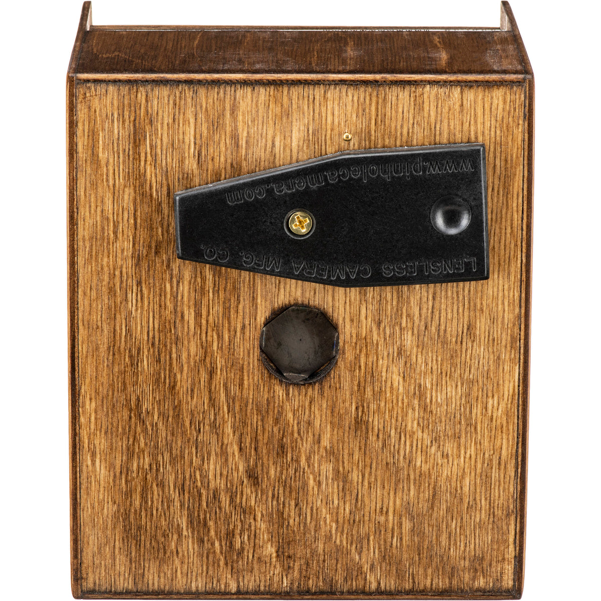 Cámara Analógica Lensless 4 x 5" (Abedul Báltico, 50 mm) - vista trasera