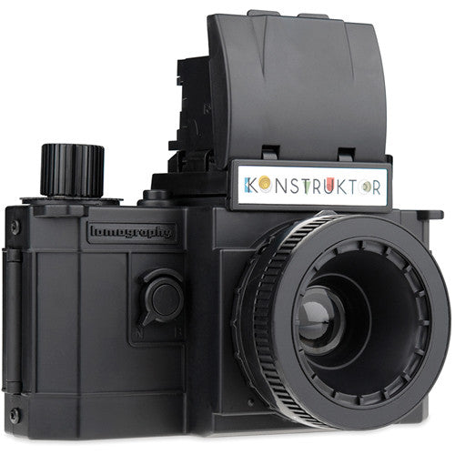Cámara Analógica Lomography Konstruktor F Para Armar 35mm - vista trasera