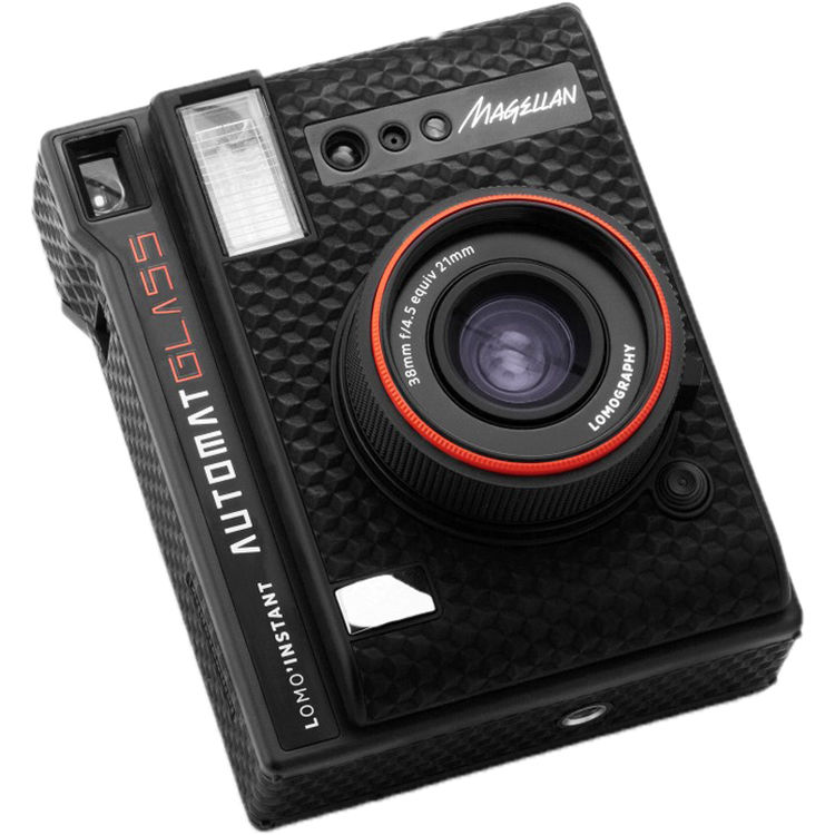 Cámara Analógica Lomography Lomo'Instant Automat Glass (Edición Magellan) - vista trasera