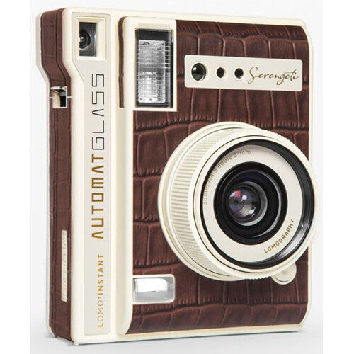 Cámara Analógica Lomography Lomo'Instant Automat Glass (Edición Serengeti) - vista trasera