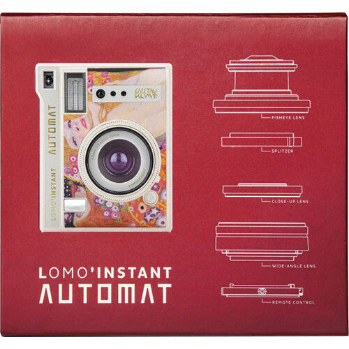 Cámara Analógica Lomography Lomo'Instant Automat y Lentes (Klimt Water Serpents) - detalle